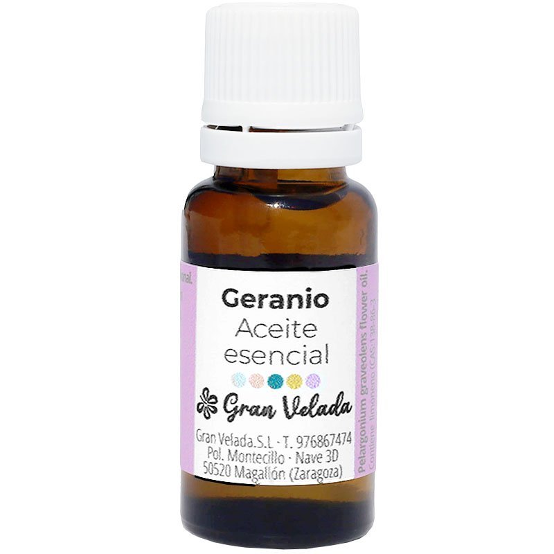 Aceite esencial de geranio