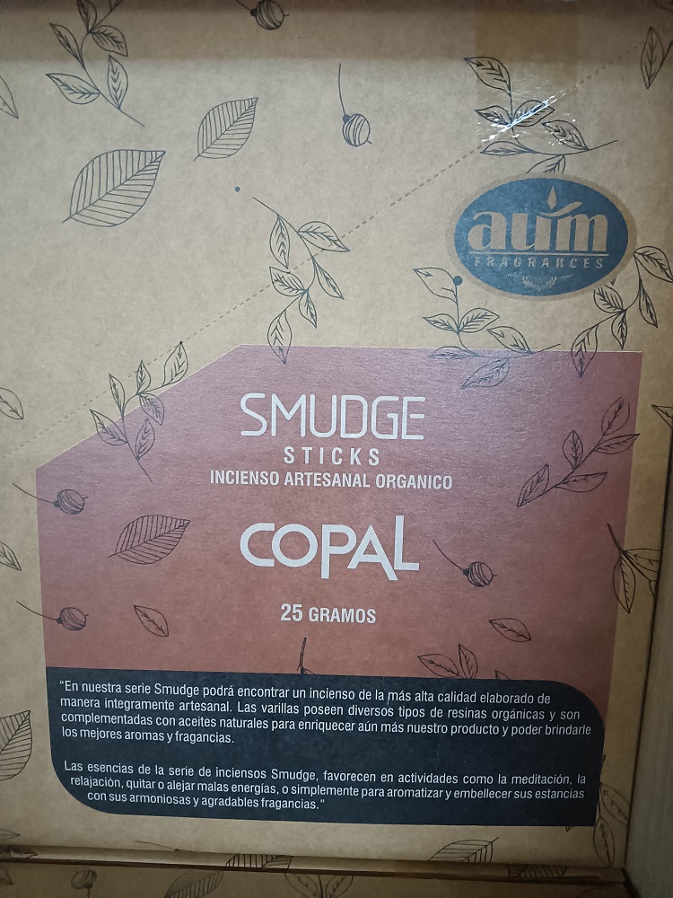 AUM Fragances Sahumerio Espiritual 1x25g 100% Natural